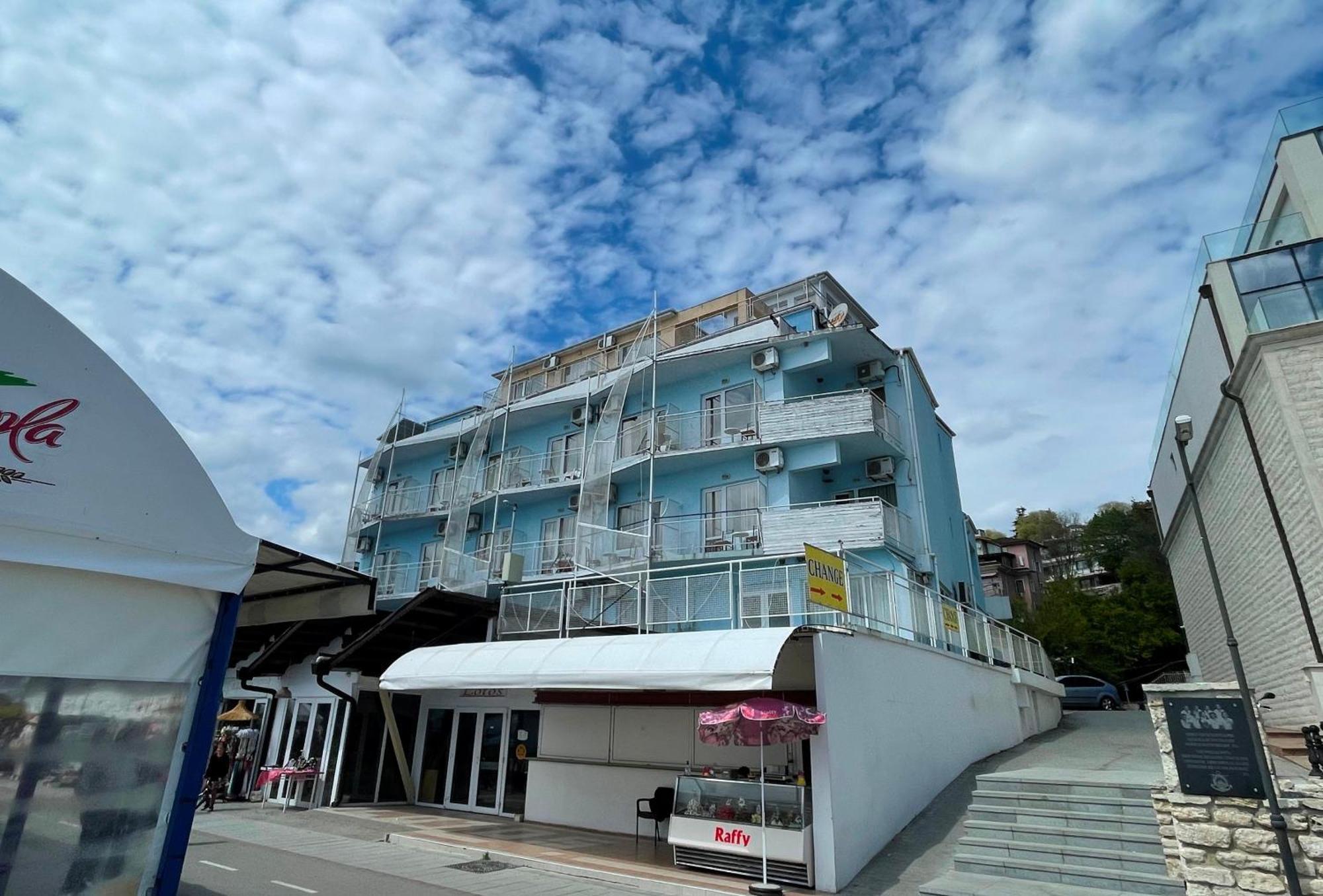 Lotos Hotel Balchik Bagian luar foto